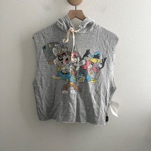 TRUNK LTD Looney Tunes Sleeveless Hoodie
